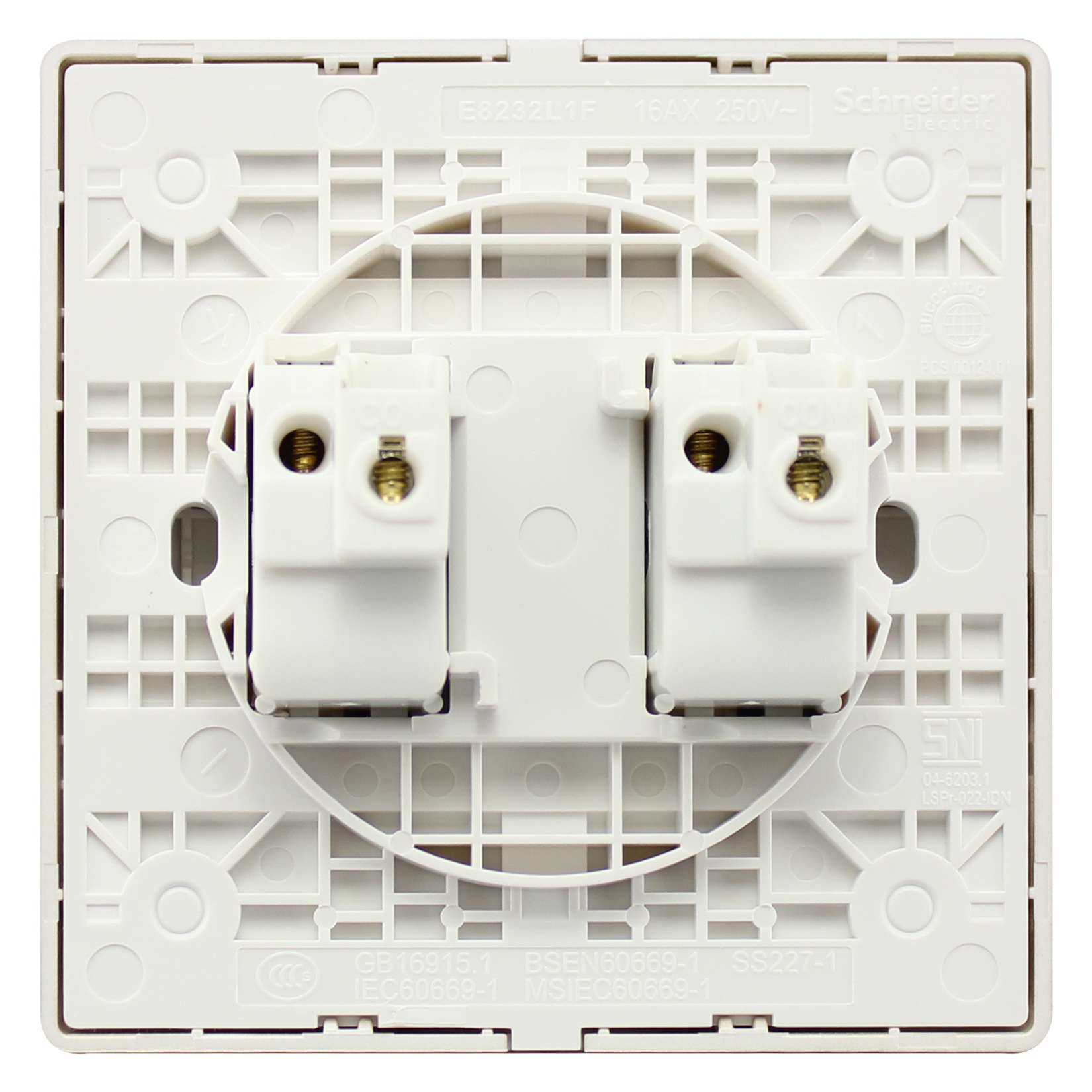 施耐德 E3032H1(EBGS) 10A LED双联单控开关 银_工博士智能制造网产品中心
