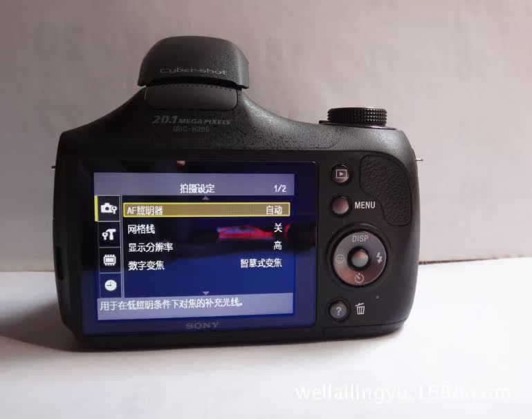 sony/索尼 dsc-h200长焦数码照相机 2000万像素 26倍 高清正品