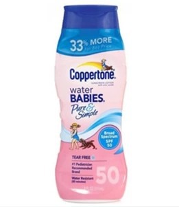 美国水宝宝防晒霜315ml spf50 防水无泪无香 正