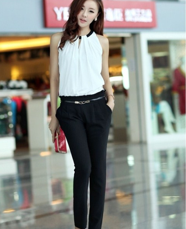 2014夏装新款连体裤欧美职场时尚<em>气质女装</em>连