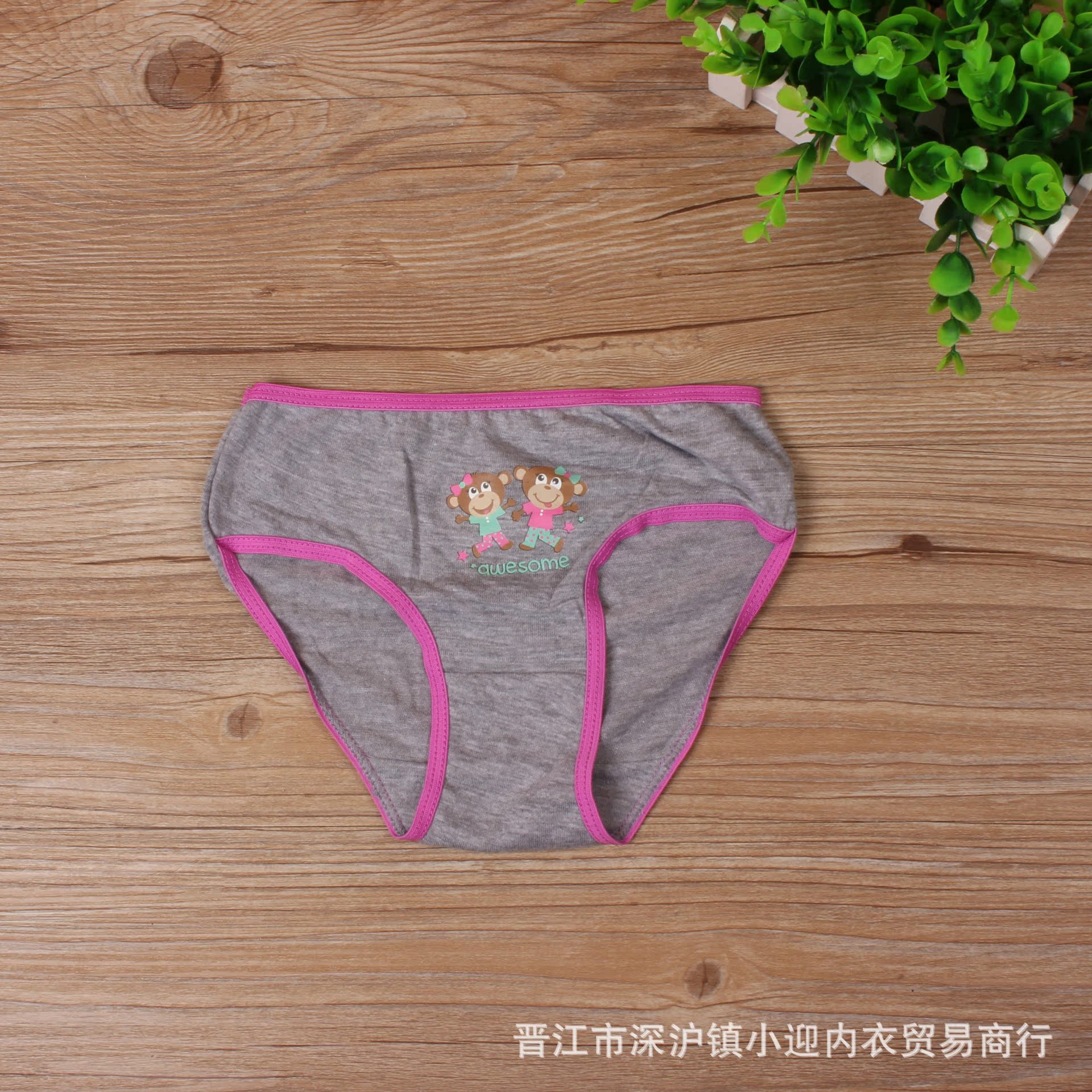女士<em>内裤</em>-厂家处理热销女童三角裤 100%全棉