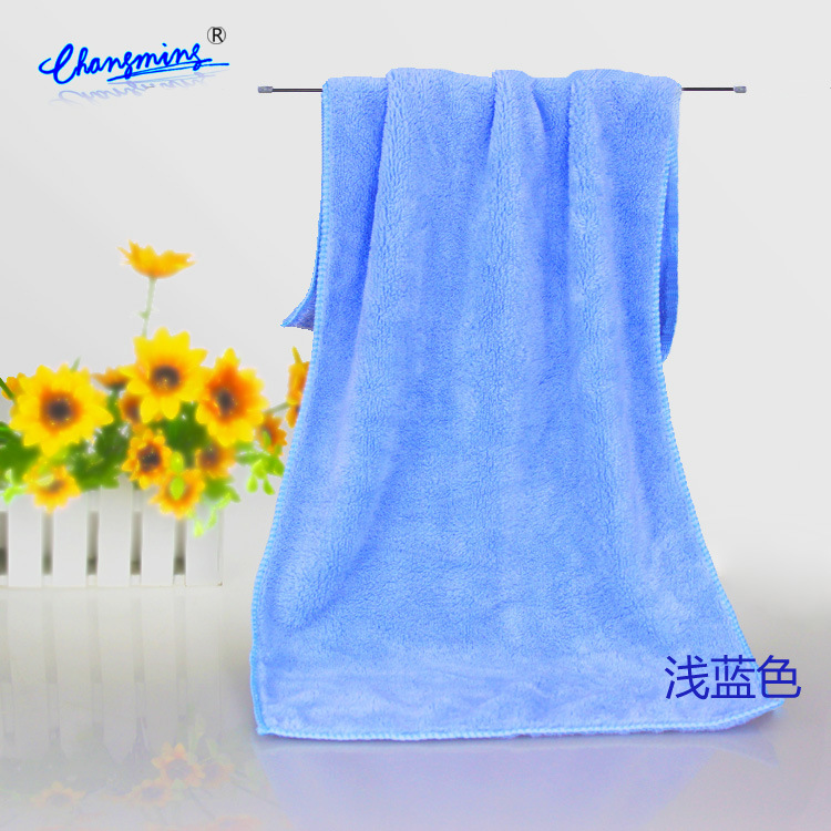 珊瑚絨毛巾(淺藍(lán))