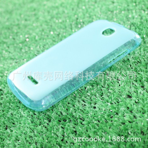 三星7100透明磨砂布丁套