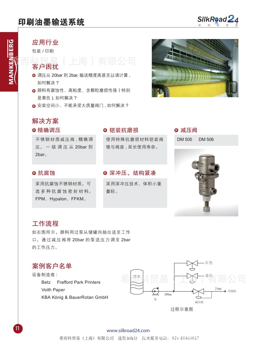 mankenberg(曼肯贝格）工业阀门  样本 (12)