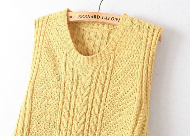 批发采购女式<em>马甲</em>背心-韩版<em>线</em>针织背心<em>女马甲</em>