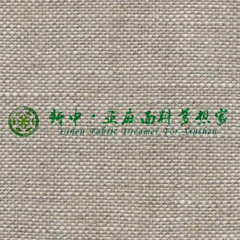 sj080612-11純麻色織雨露麻本白交織面料 床具面料