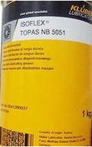 原装正品,克鲁勃KLUBER,TOPAS,NB,5051食品级润滑脂,1kg包邮