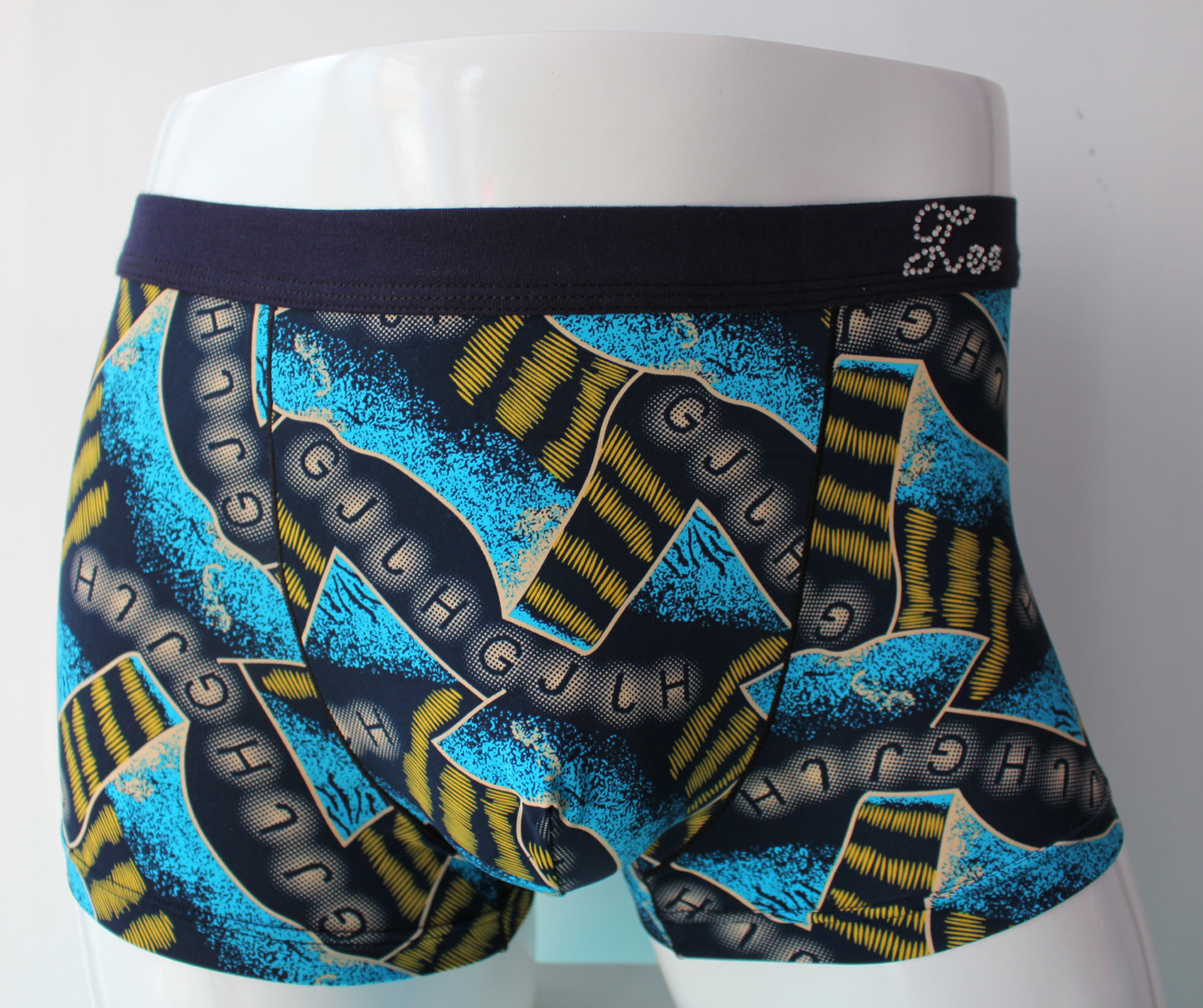 慕羊607冰丝无痕男士内裤<em>批发</em>男式平角<em>短裤内</em>