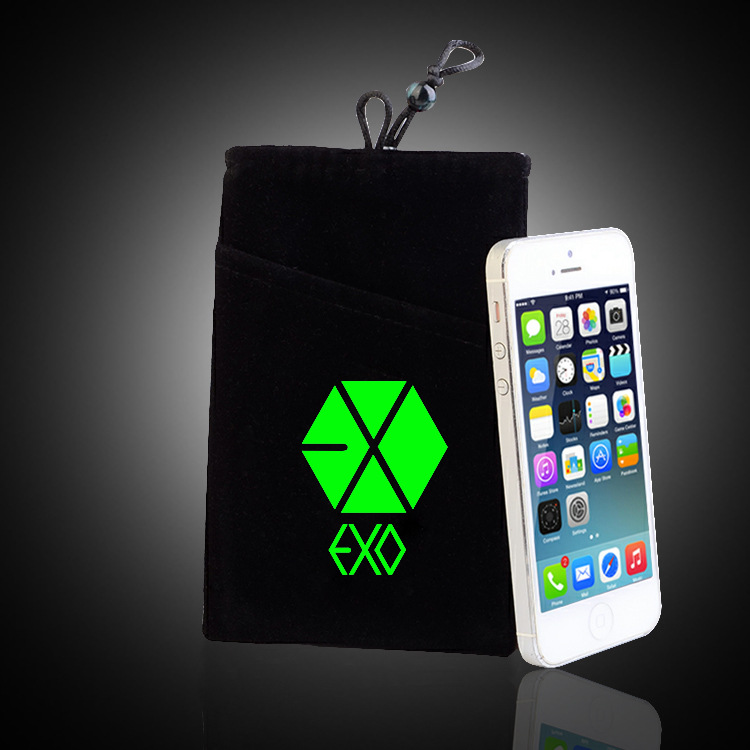 exo中毒六边形周边苹果三星小米夜光荧光手机