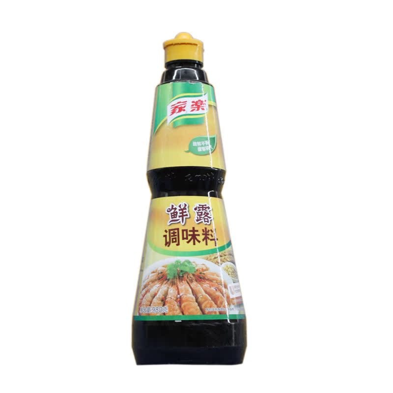 调味酱-特价新包装家乐牌鲜露汁调味液 餐饮装980g 中餐大厨烹饪顶级首选-调味