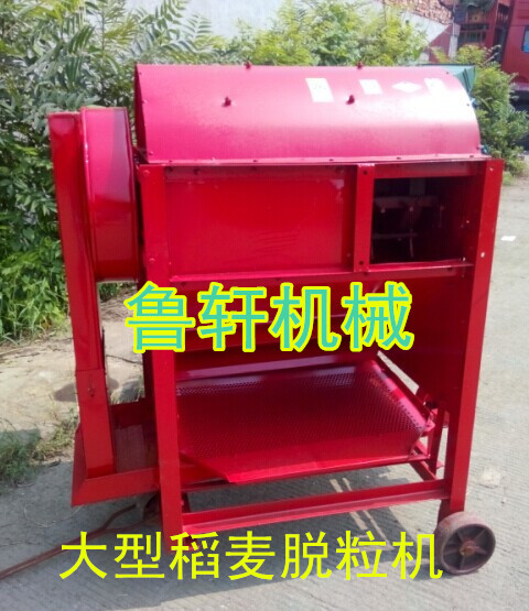 稻麦脱粒机1_厂