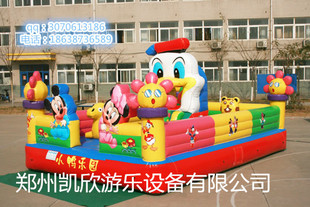 淘气堡-热销的小鸭子乐园儿童充气蹦蹦床-淘气堡尽在阿里巴巴-郑州凯欣游乐设备有限