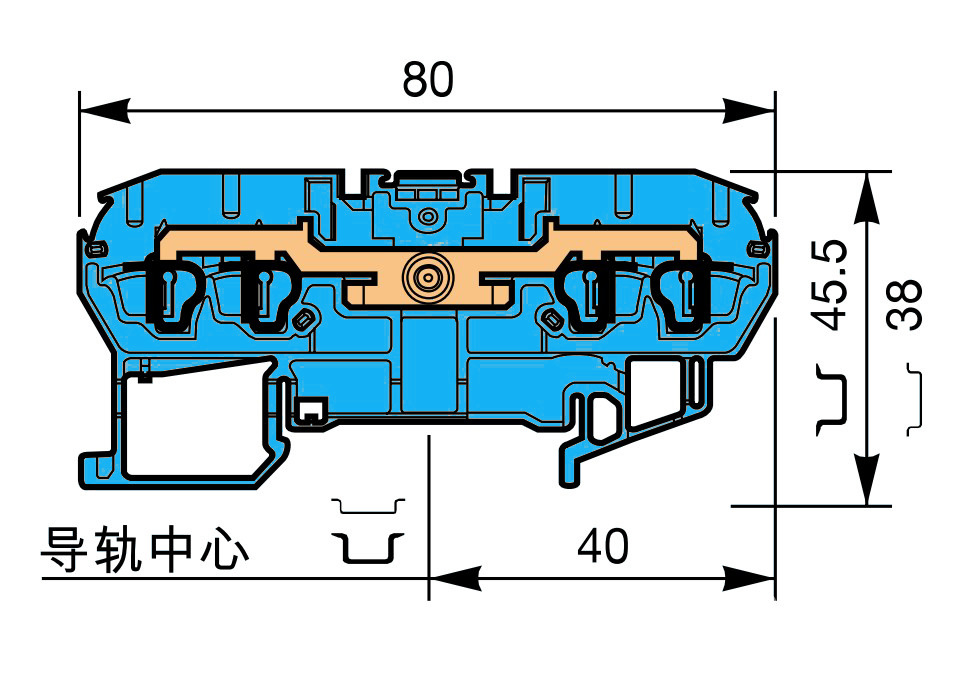 ABB 㾀Ӿ D 2.5/5.N.4L;85100103