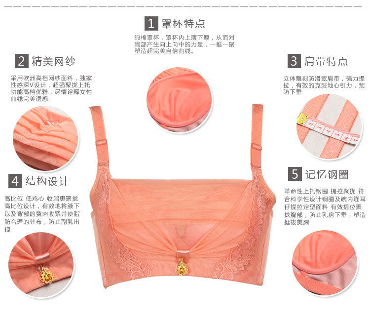 <em>文胸</em>-<em>天猫</em>货源千奈美 厂家直供美容院调整型内