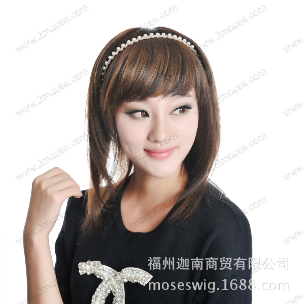 2014新款 厂家直销 100%真人发 人发批发 假发 批发 真人假发