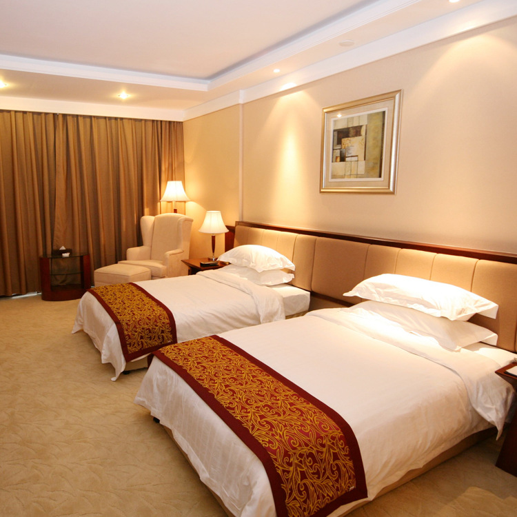 快捷酒店家具宾馆床 床垫衣柜鞋柜 标间成套家