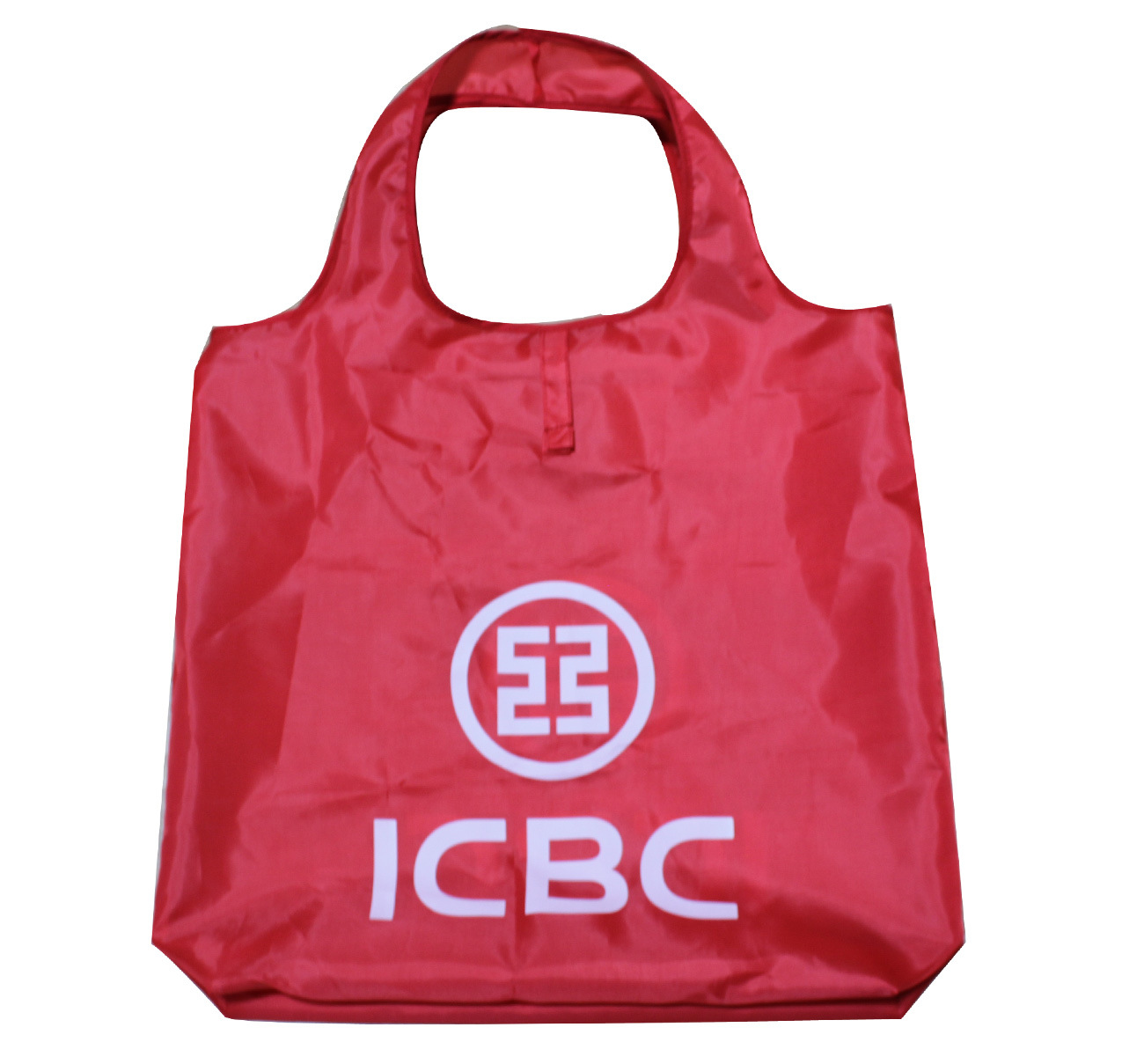 【环保折叠尼龙袋 工商银行广告袋 折叠涤纶袋