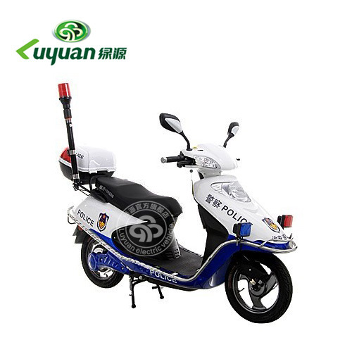 绿源 物业小区巡逻电动车 警示用巡逻电瓶车 配