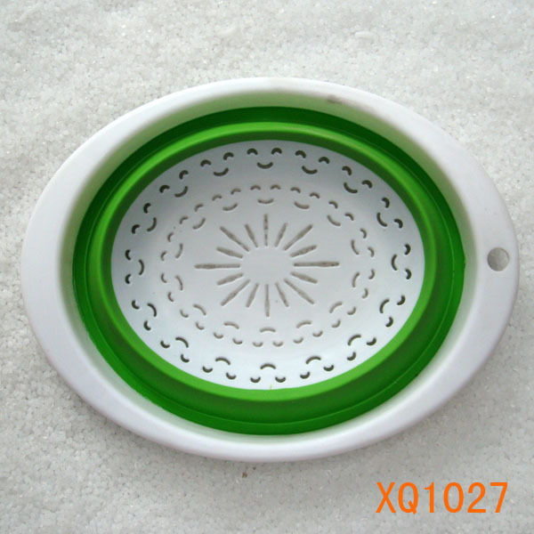 XQ1027-大号笑脸硅胶水果篮