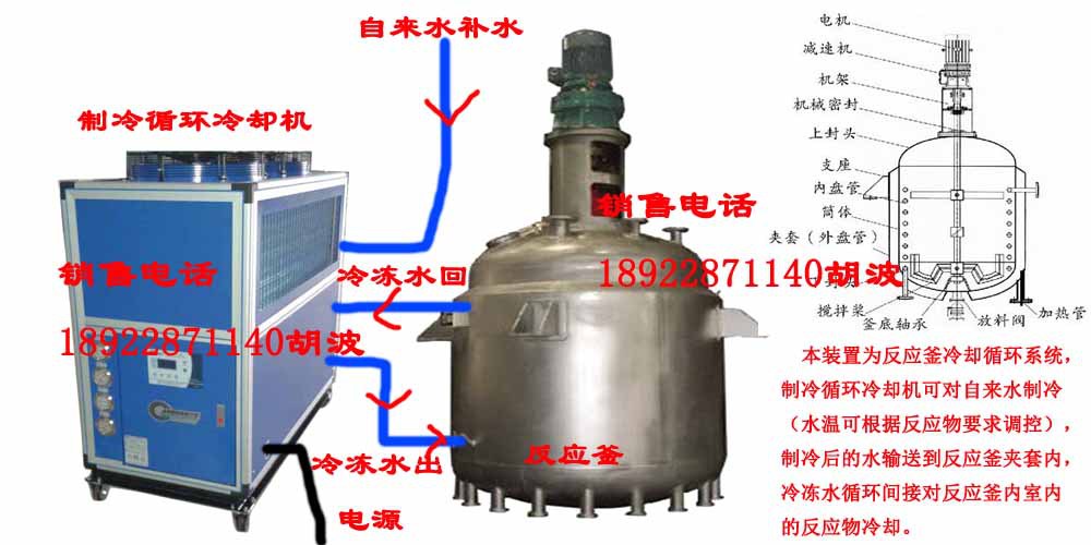 反应釜冷却系统