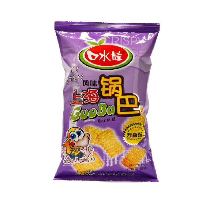 口水娃 上海特产小吃食品 休闲零食 香脆可口 锅