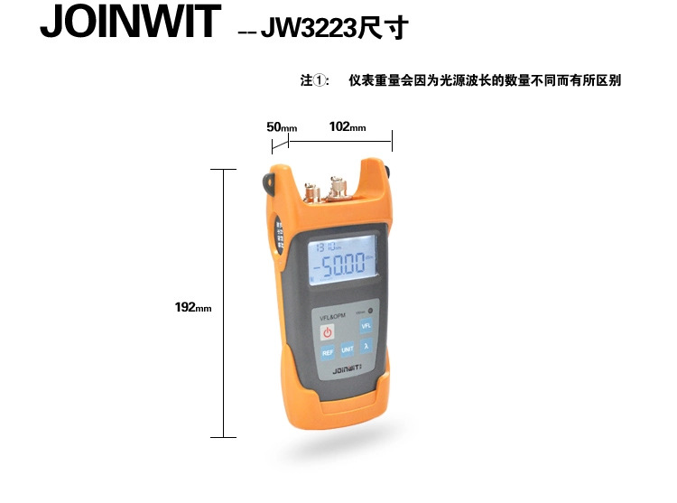 上海嘉慧JW3223手持式红光表图片