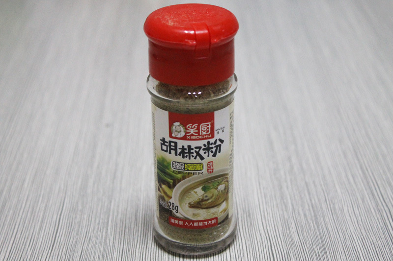 驰名品牌厂家直销 新疆笑厨瓶装胡椒粉25g 优质调味品