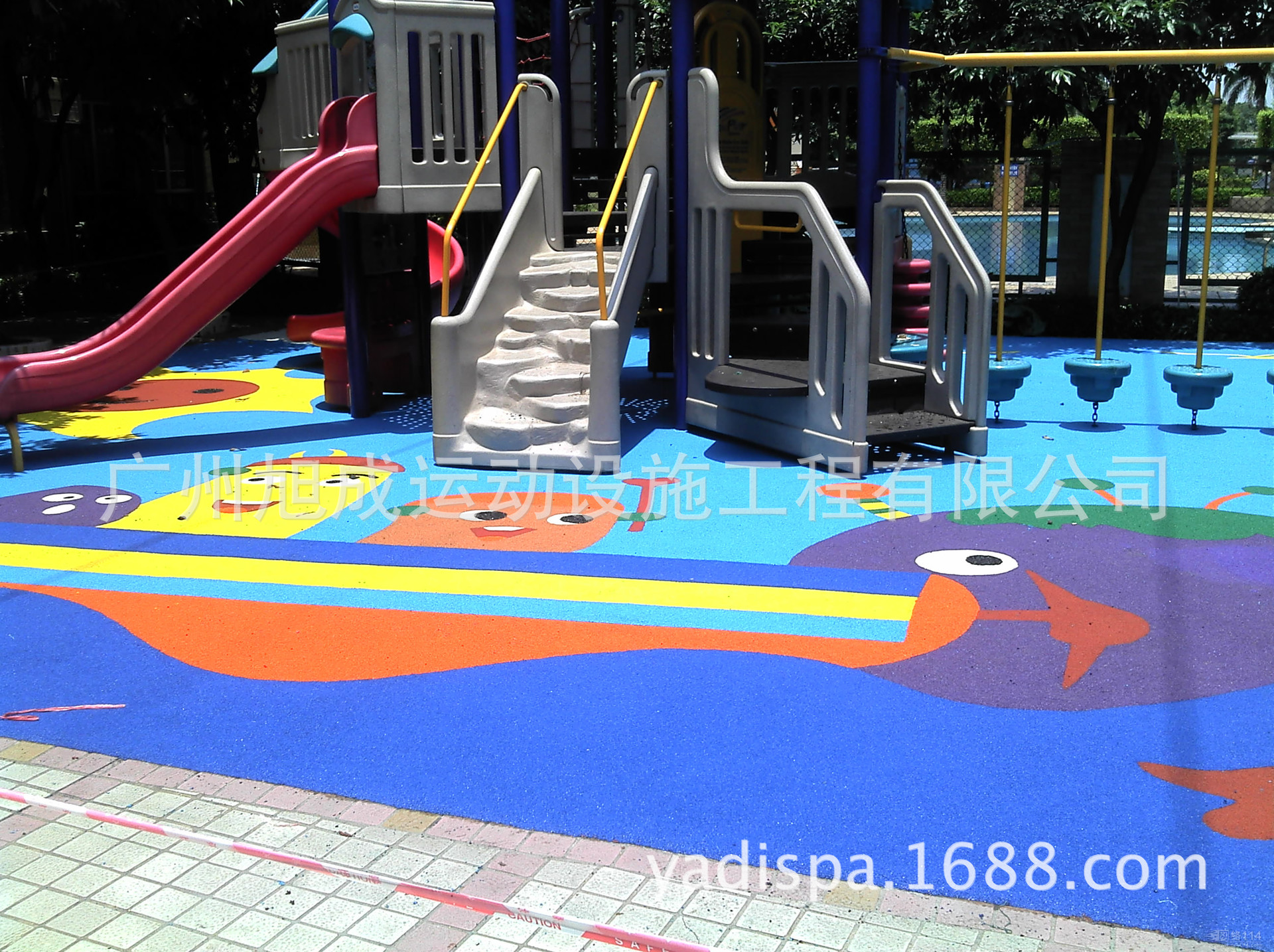 EPDM橡胶颗粒地面8