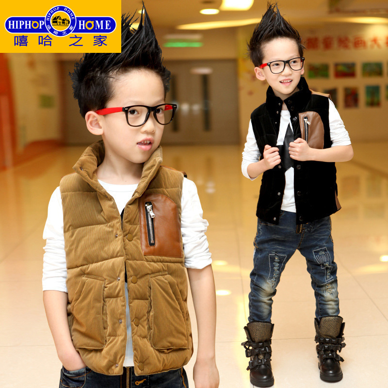 <em>男童</em>棉<em>马甲</em> 儿童<em>棉衣</em>无袖上衣 <em>童装冬装</em>2014新