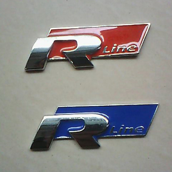 车身贴-批发汽车改装字母贴 金属字母标贴 大众