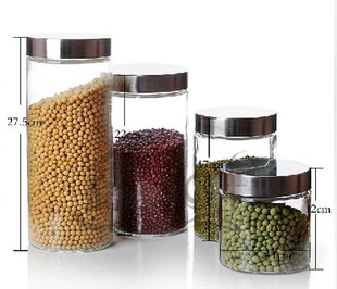 玻璃包装材料-密封罐玻璃罐茶叶罐 可装干货干