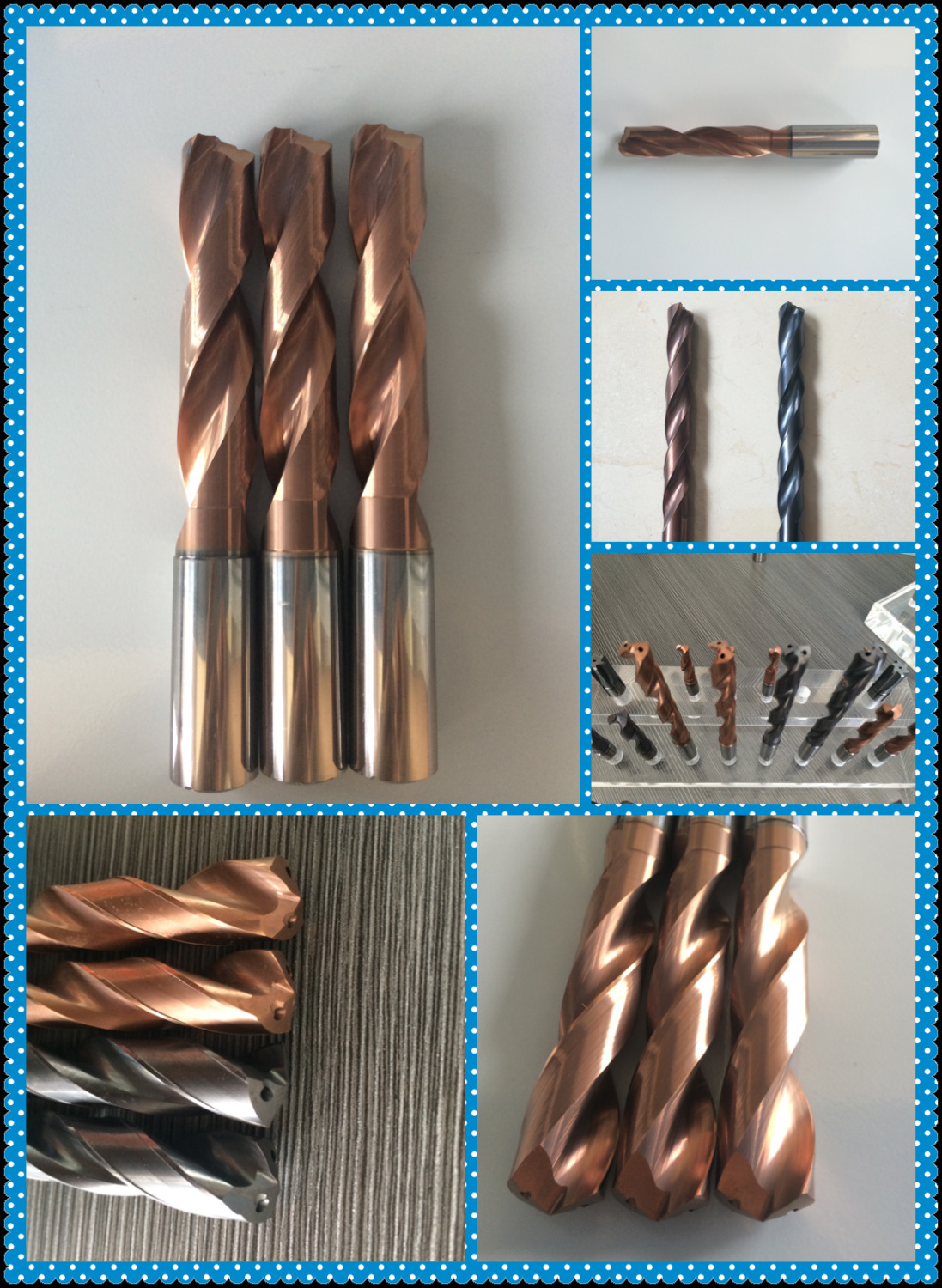 现货供应整体合金内冷钻头