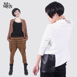 采购女式休闲裤-一件代发棉麻女装格子<em>大裆</em>垮