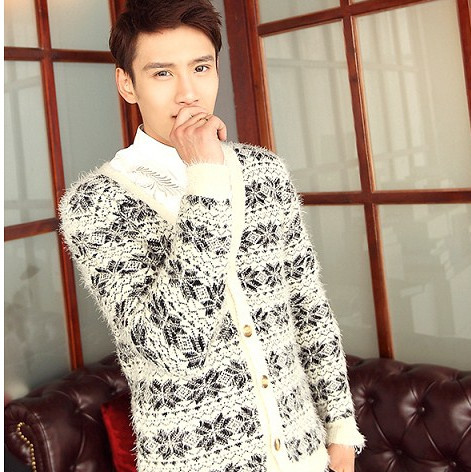 2014毛衣外套 搭衬衫外<em>穿</em>毛衣<em>开衫</em> 图片_高清