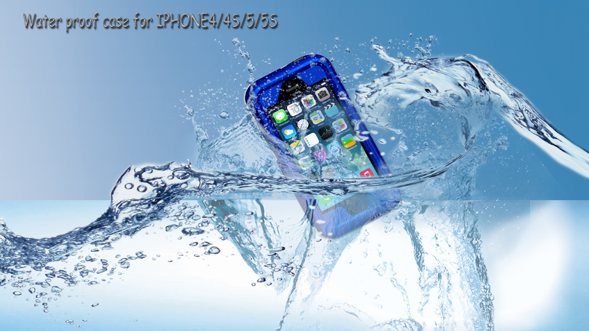 iphone4-5S通用手机防水壳 手机保护套 防水 防