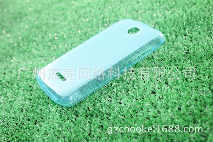三星7100透明磨砂布丁套