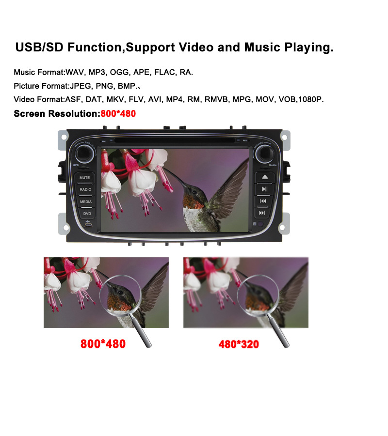 8628MX黑 福特蒙迪欧专用车载导航