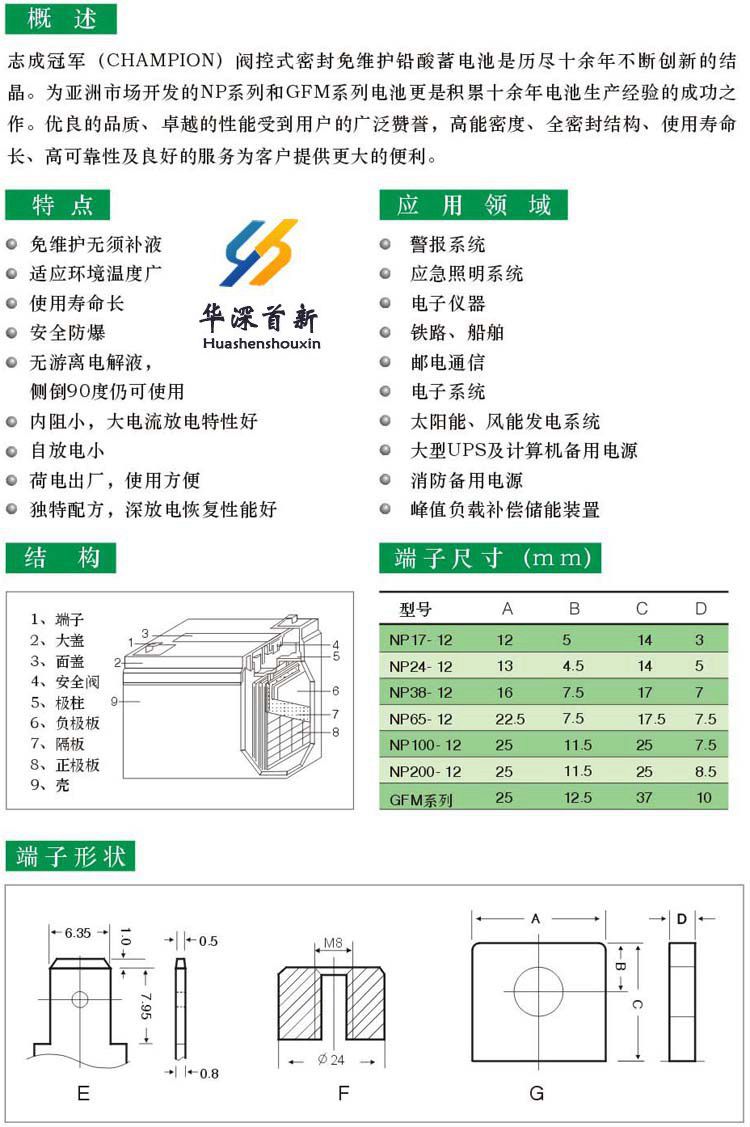 广东志成蓄电池