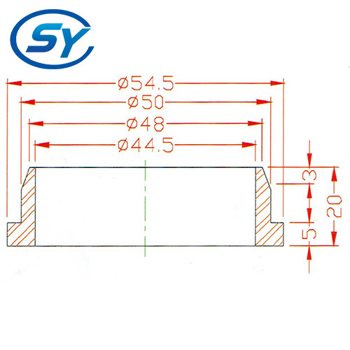 2寸过滤网压块SY-611图纸