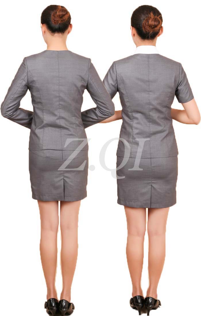 【冲上云霄 空姐 <em>制服</em>韩亚空姐<em>制服</em> <em>长短</em>外套 裙