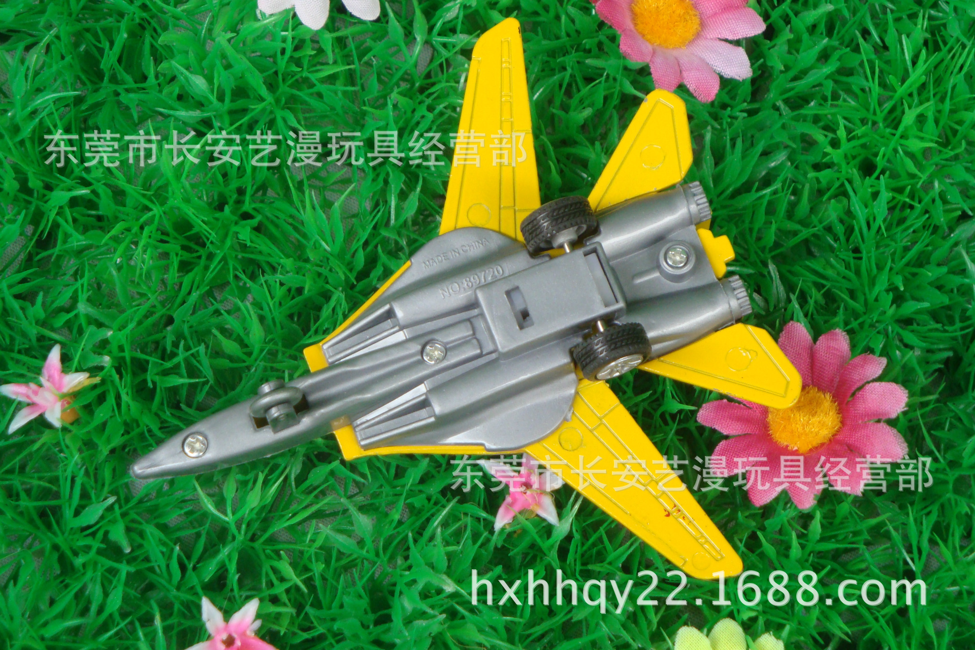 航空模型-合金军事回力战斗飞机 F16 T50-航空