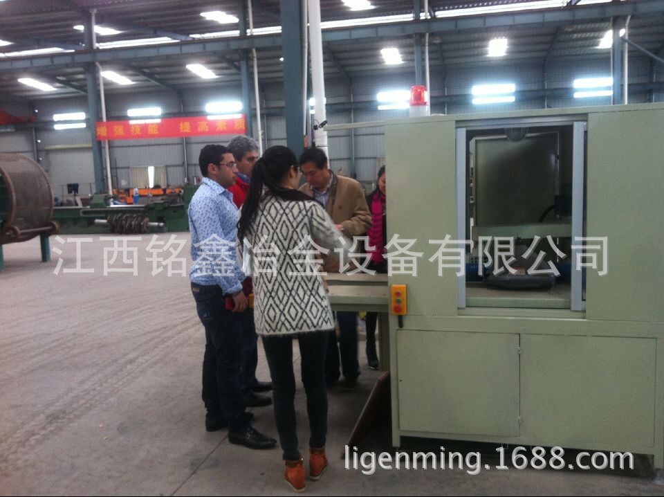 墨西哥客户来公司参观考察选购设备