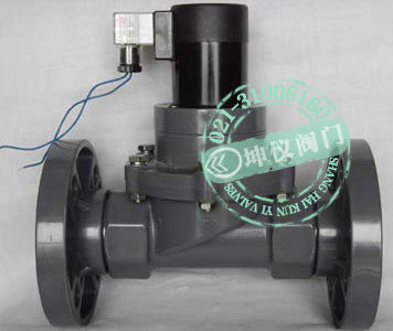 CPVC法兰电磁阀