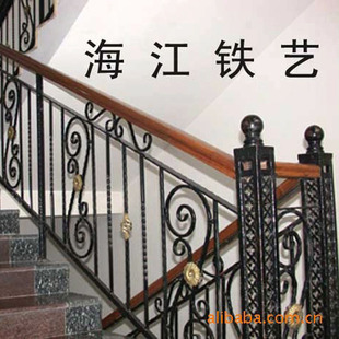 长期 加工 楼梯栏杆扶手 不锈钢铁艺定做【图】