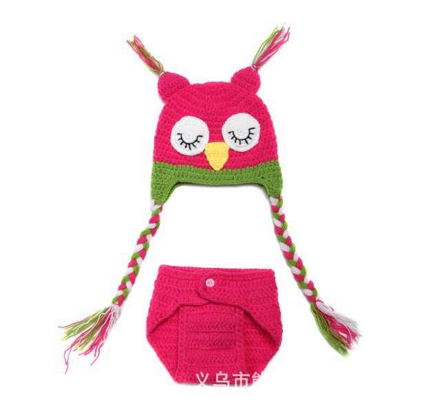 批发采购帽子-热卖婴幼儿手工圣诞帽手钩帽儿