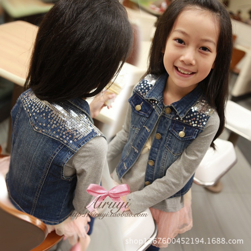 2014新款女装 春秋款童装 <em>韩版</em>女童甜美可爱公