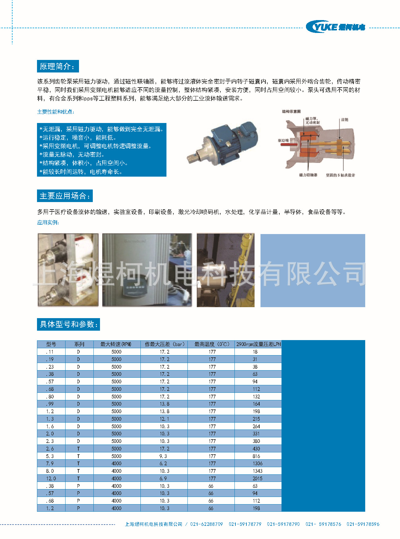 磁力驱动齿轮泵-02