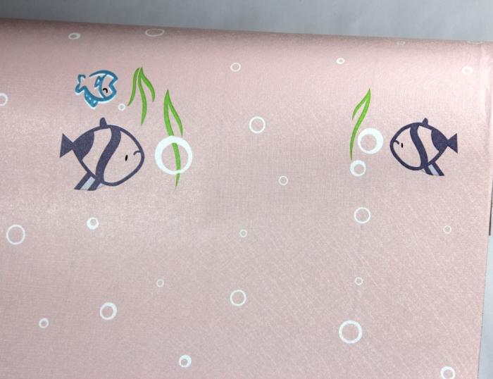 墙纸、壁纸-新品PVC自粘墙纸儿童温馨卧室壁