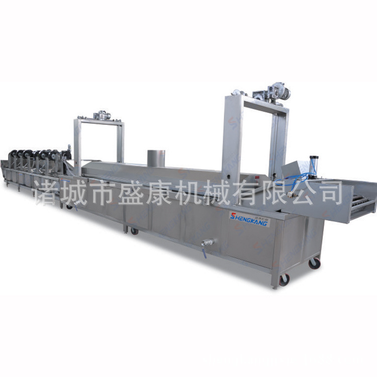 油炸菜（虾）饼成套设备