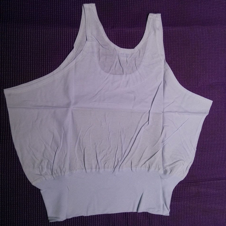 背心、裹胸、内<em>穿t恤</em>-批发中老年宽<em>肩</em>背心 全棉